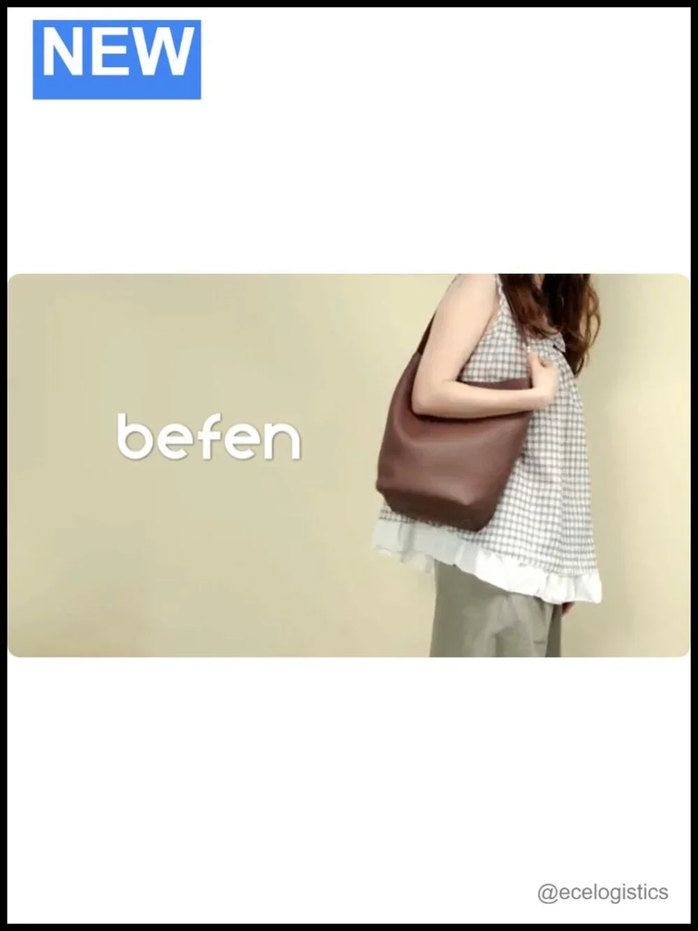 Genuine Leather Pebbled Bucket Bag for Women, Soft Shoulder Bag with Pockets